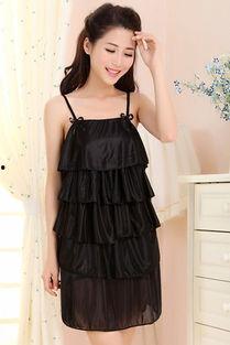 夏季欧美睡衣图片女生